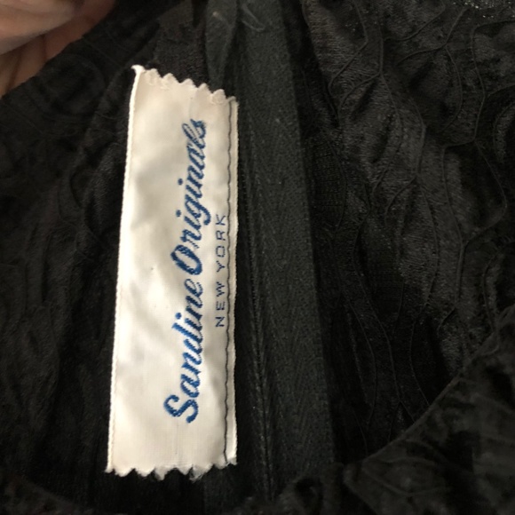 Vintage Sandine Originals Embroidered Maxi Dress - Picture 7 of 7